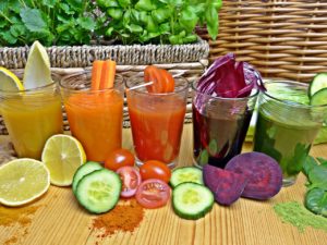 Gesund mit selbstgemixten grünen Smoothie